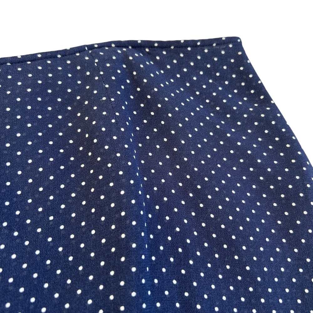 Reformation Polka Dot Skirt Sz 16 A-Line Cottagecore Academia Whimsigoth - Picture 7 of 16